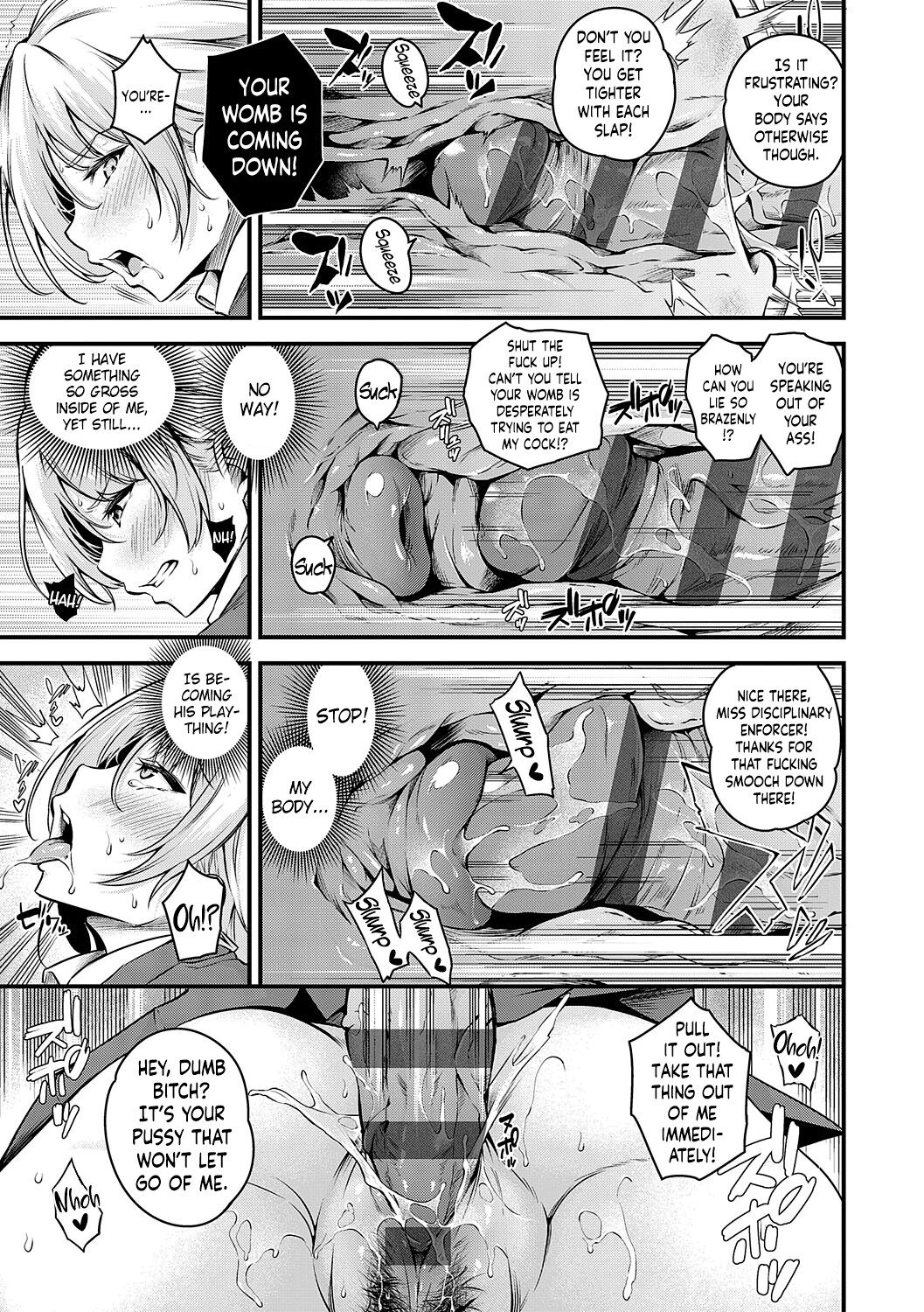 Hentai Manga Comic-The Defeat of Ichijou From The Disciplinary Committee (Mesutoiro)-Read-17